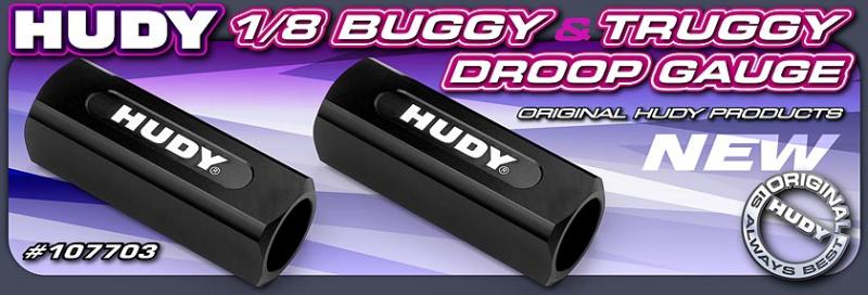 Hudy 1-8 Buggy & Truggy Droop Gauge, 107703