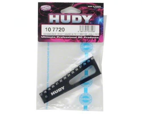 Hudy 17mm - 30mm Off-Road Chassis Ride Height Gauge (1／8 & 1／10),107720