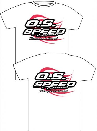 O.S. SPEED T-SHIRT 2015 WHITE (XL)