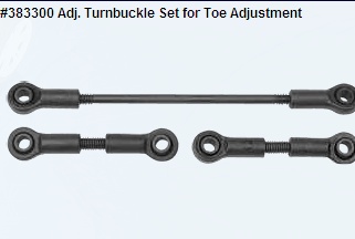 Adj. Turnbuckle Set for Toe Adjustment