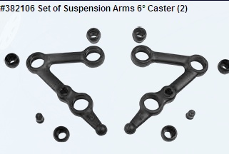 Set of Suspension Arms 6 Caster (2)